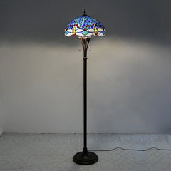 American Country Nordic Retro Style LED Hotel Villa Restaurant Living Room Study Desk Bedroom Decoration Bedside Floor Lamps E27